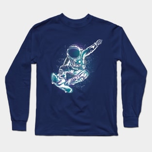 astronaut skateboard Long Sleeve T-Shirt